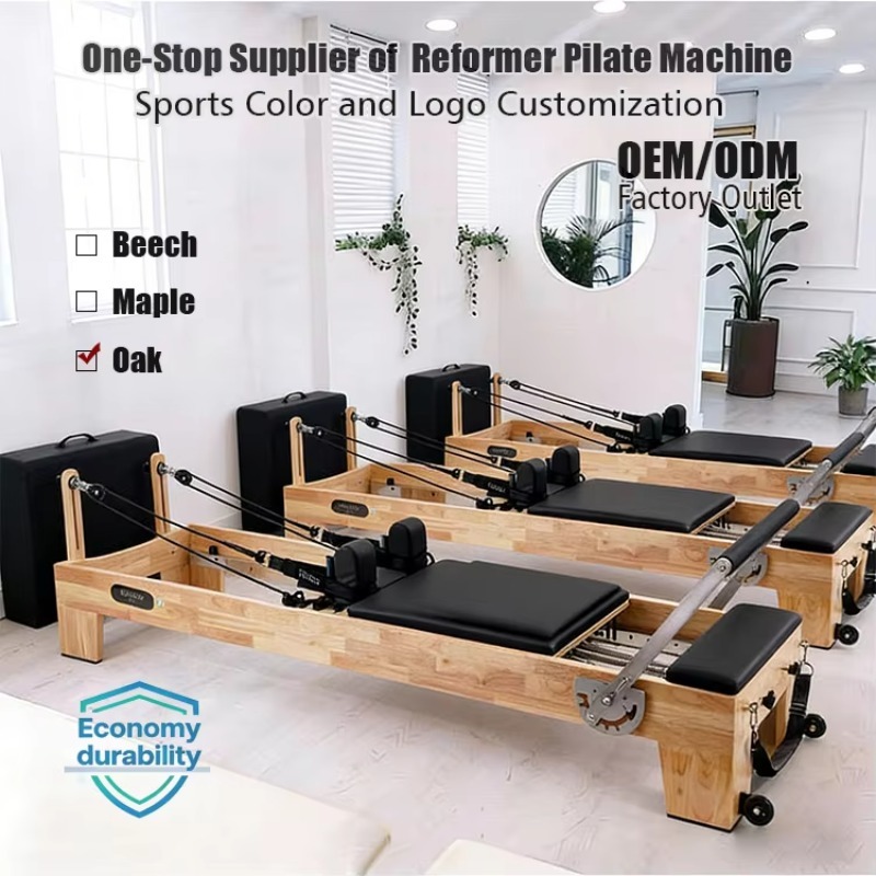 Home Gym Yoga - Pilates Reformer Körpertrainingsgerät Yoga-Maschine Pilates-Bett Sport-Fitness