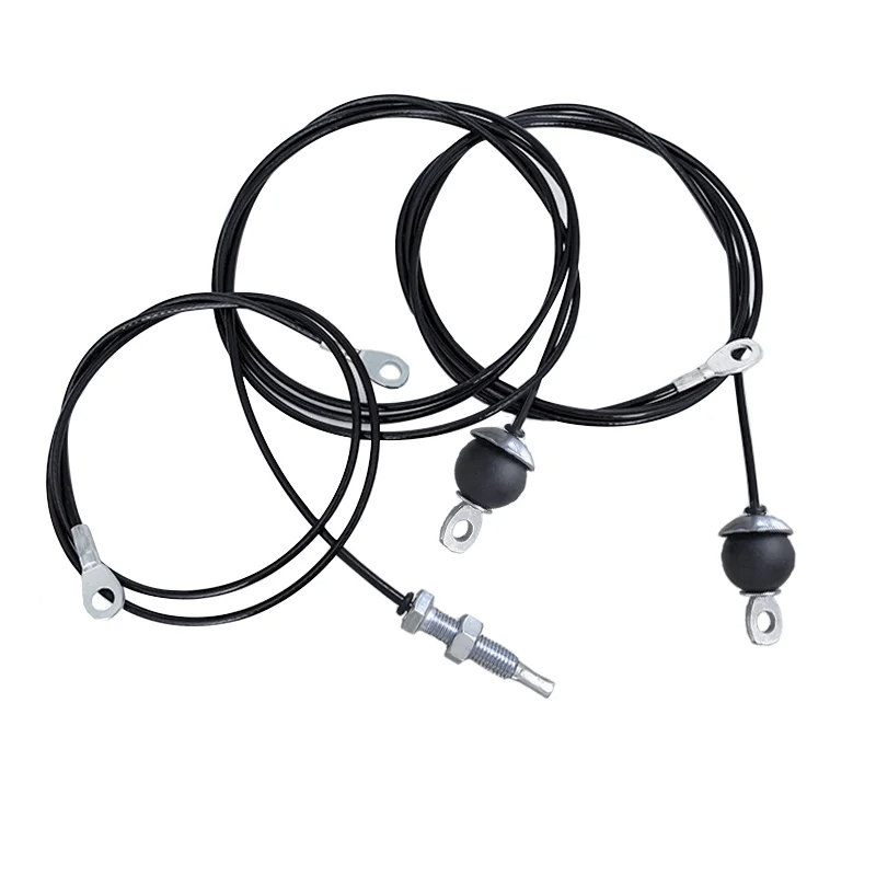 Lat Pulldown Cable - 1M/2M/3M/4M/5M/6M/7M/8M Fitness-Seil Hochbelastbares Stahlseil für Heim-Kabelzugmaschinen