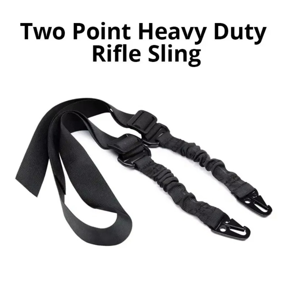 Battle Rope Heavy - Taktischer Zweipunkt-Tragegurt, Bungee-Schultergurt, strapazierfähiger Nylon-Gewehrgurt, Hochleistungsgurt