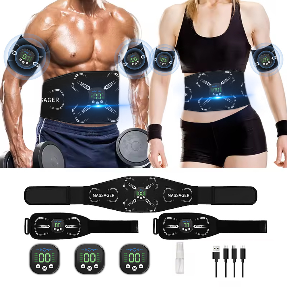 Home Gym Routine - EMS Muskelstimulator Bauchtrainer Abs Toner Arm