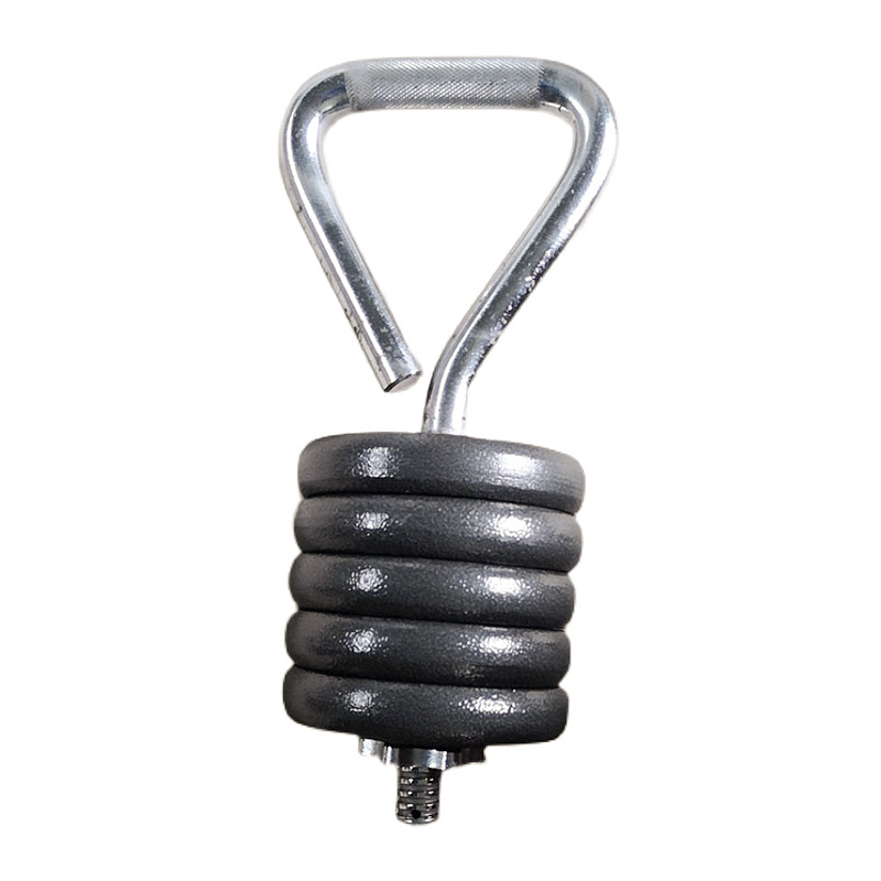 Leg Home Gym Workout - Einstellbar Fitness Kettlebell Griff Metall Barbell