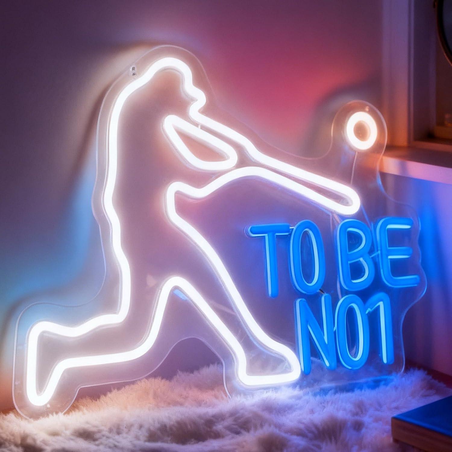 To Be No1 Neonschild USB Dimmb – Home Gym Neon Sign Bewertung und Preis