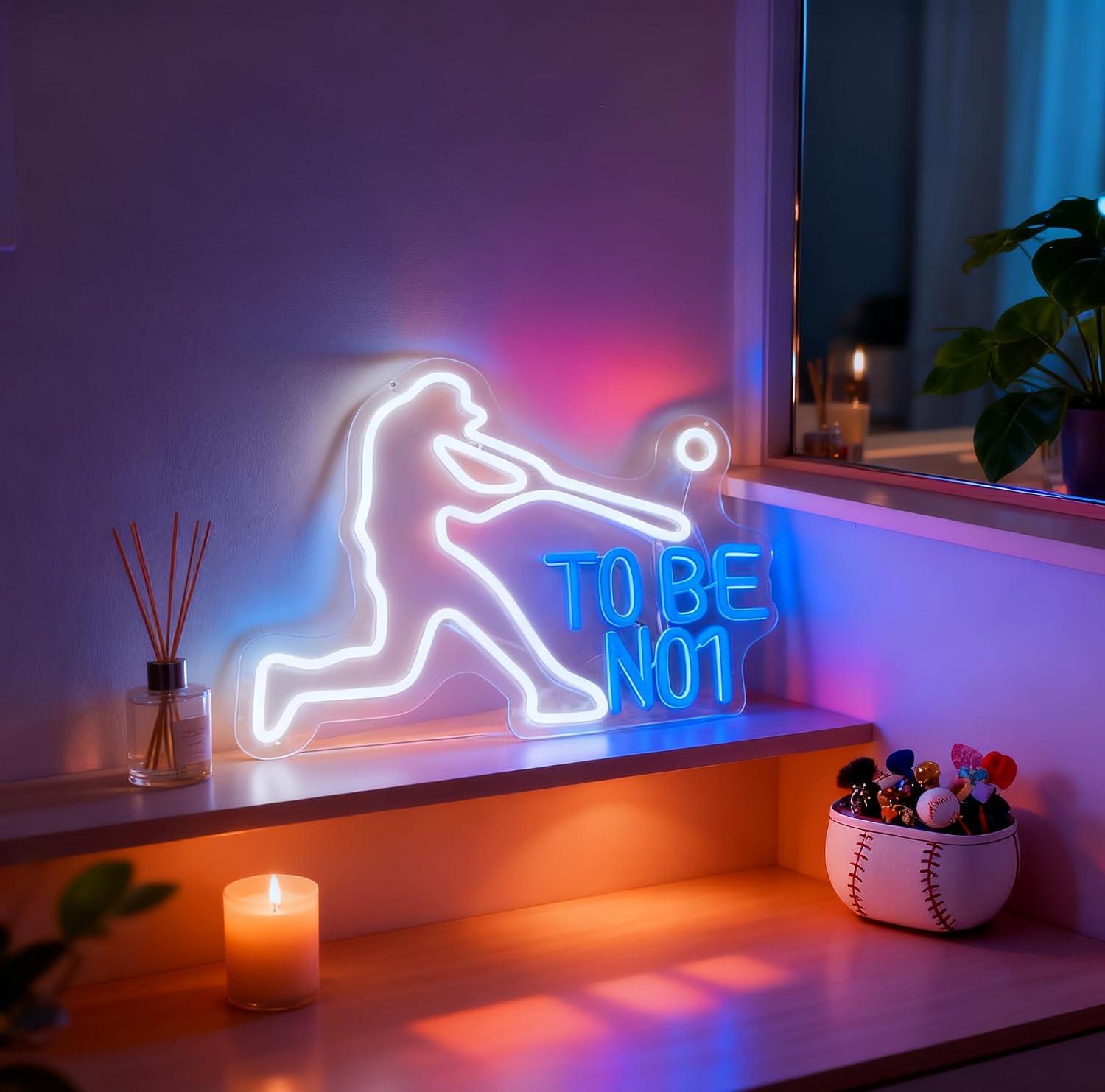 To Be No1 Neonschild USB Dimmb – Home Gym Neon Sign Bewertung und Preis