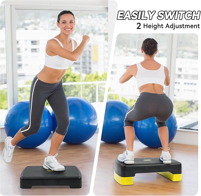 Höhenverstellbare Aerobic-Step – Leg Home Gym Workout Bewertung und Preis