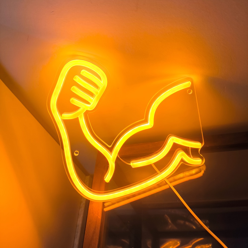 Fitness-Motivations-Leuchte -  – Home Gym Neon Sign Bewertung und Preis