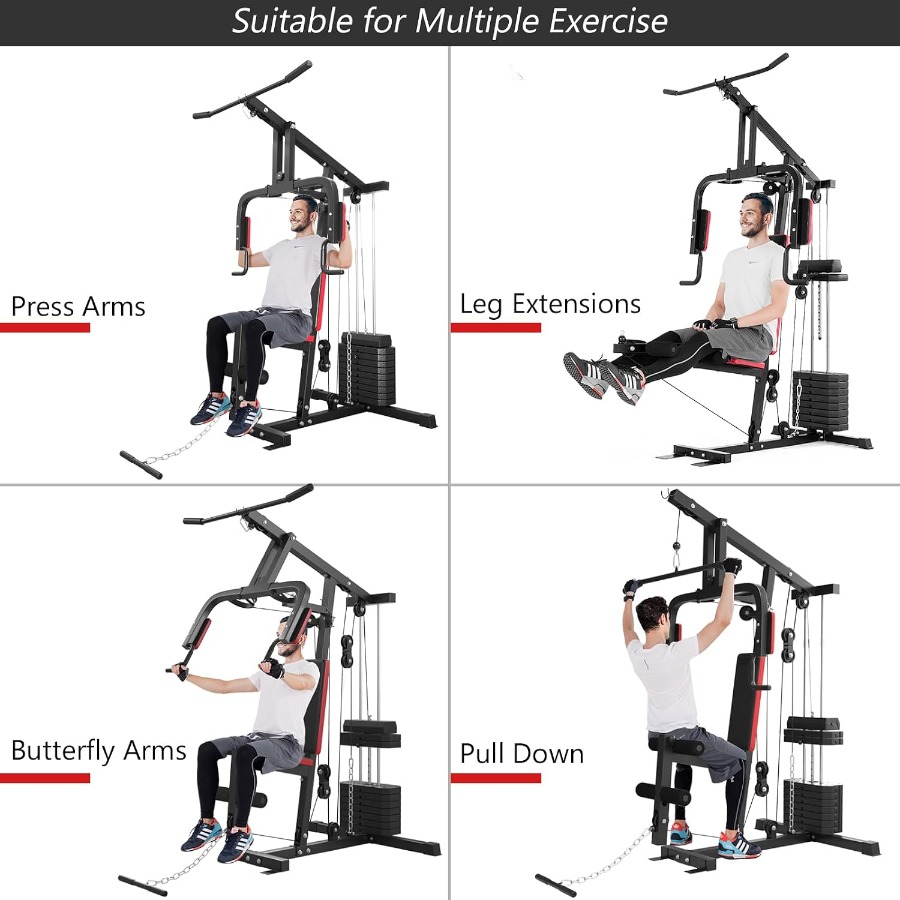 Multifunktionales Heim-Fitness – Leg Home Gym Workout Bewertung und Preis