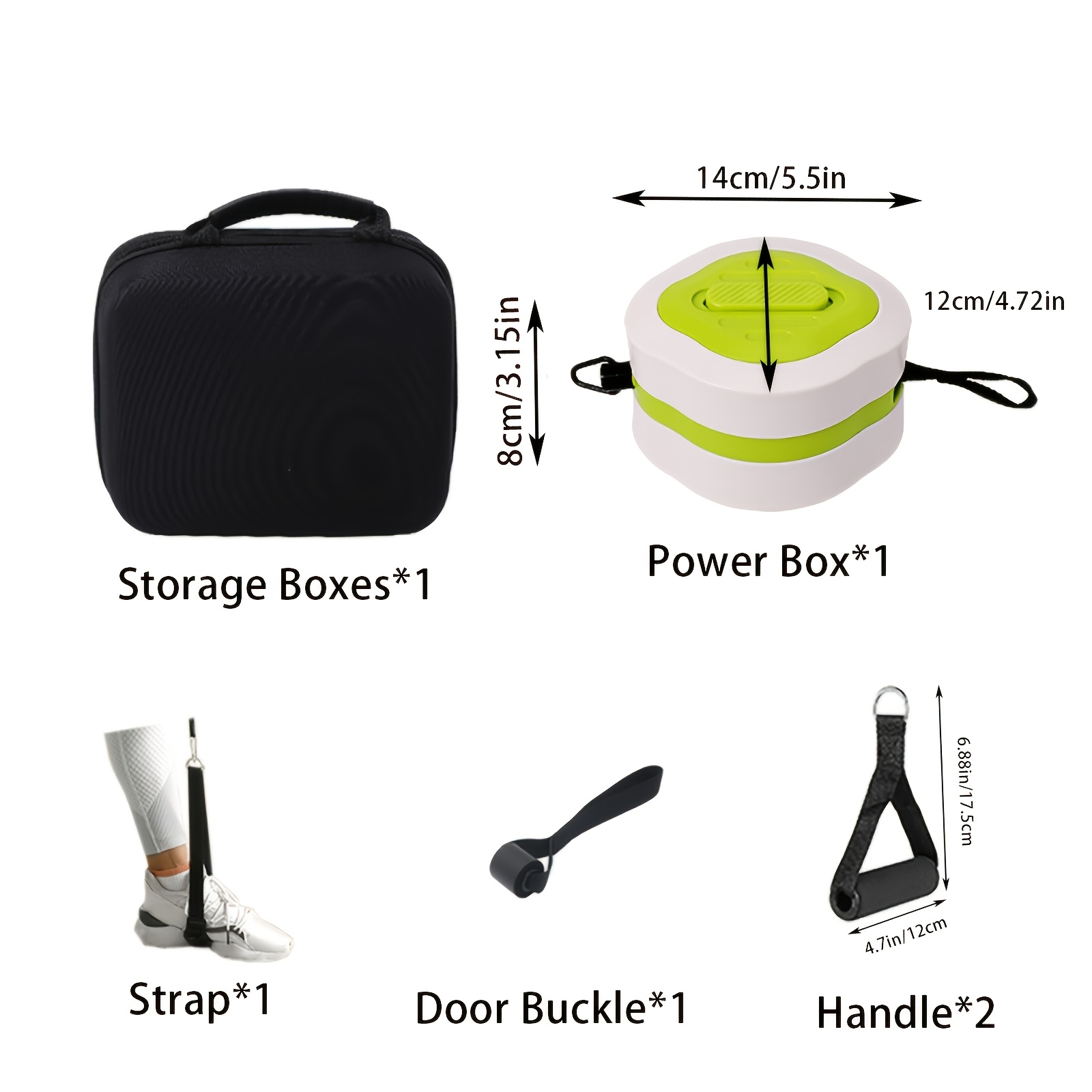 Tragbares Einziehbares Kabel-T – Home Gym Equipment Set Bewertung und Preis